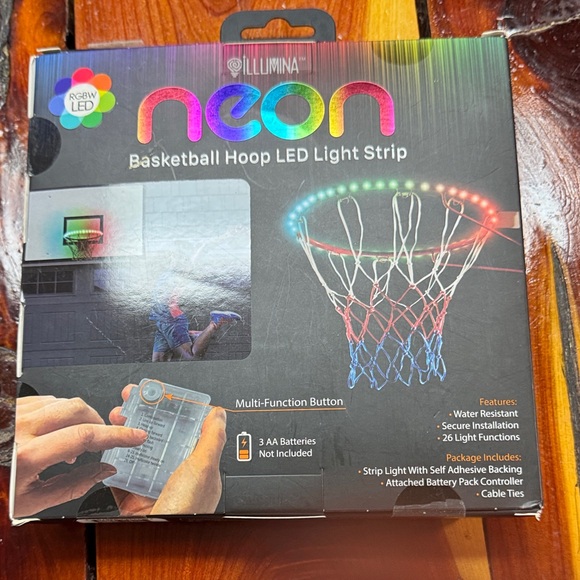 Neon Basketball Hoop LED Light Strip - RGBW - Picture 2 of 2